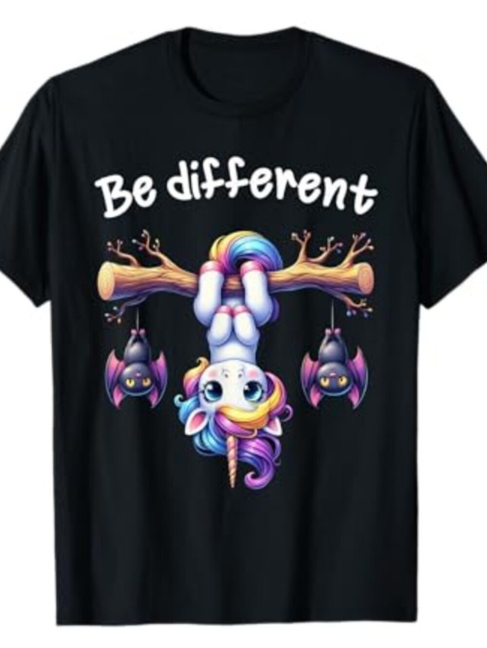Cute Unicorn Tee "Be different"